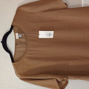 Gold blouse NWT